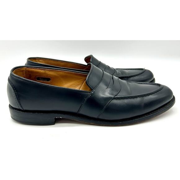 Allen Edmunds Randolph Men's Penny Loafers Black Made In USA Size 12 B 4809 - Picture 6 of 15
